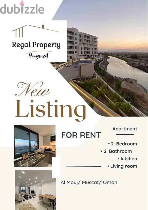 2BHK Apartment fully furnished for rent at Al mouj 0