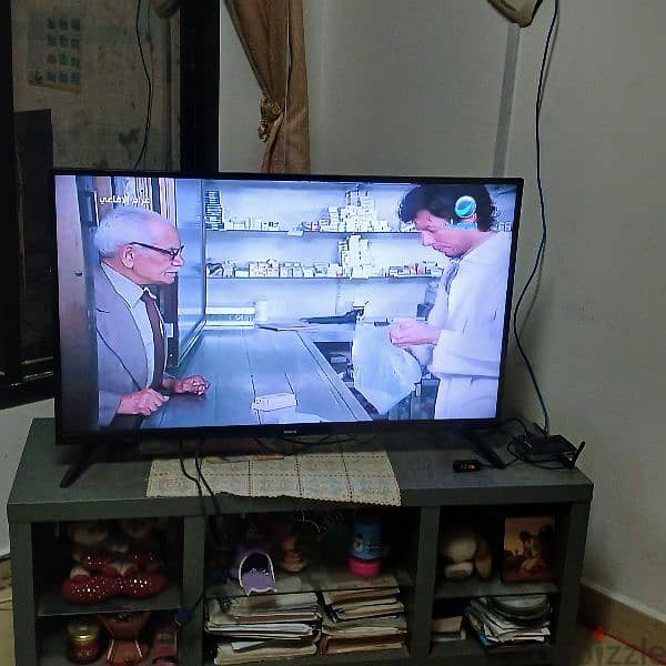 LED 43 inches in a good condition plus شاشه تليفزيون ال اي دى فيلبس ٤٣ 4