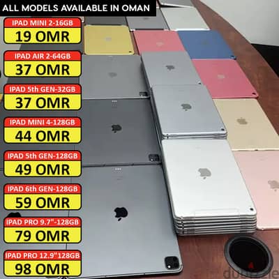 Offer ! Apple iPAD 5th | 6th | Pro | Mini 2 | Mini 4 | Air 2 | Pro 12.