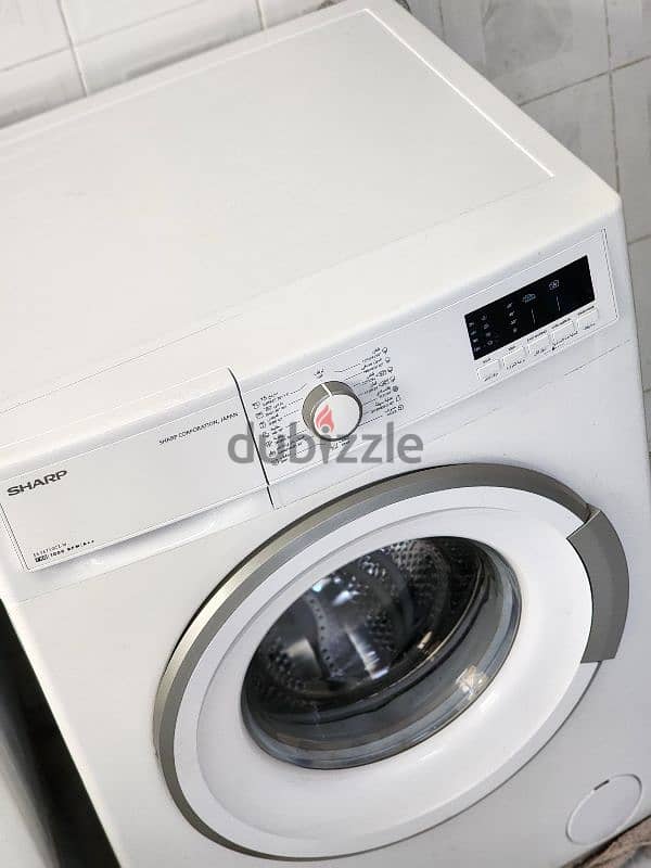 Used 7kg Sharp washing machine (spin not working) 2