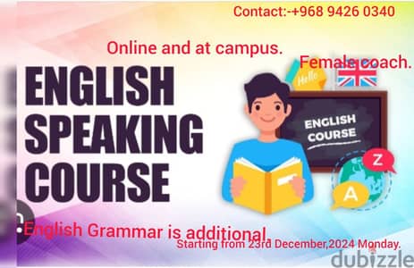 English Grammar n Speaking Course.