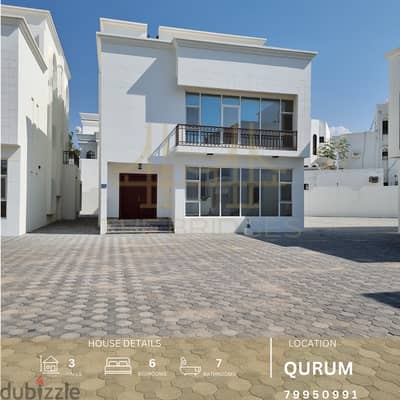 Spacious 6 BR Compound Villa Available for Rent in Al Qurum