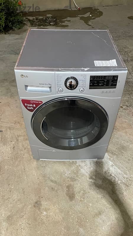 LG Sensor Dryer 9kg 0