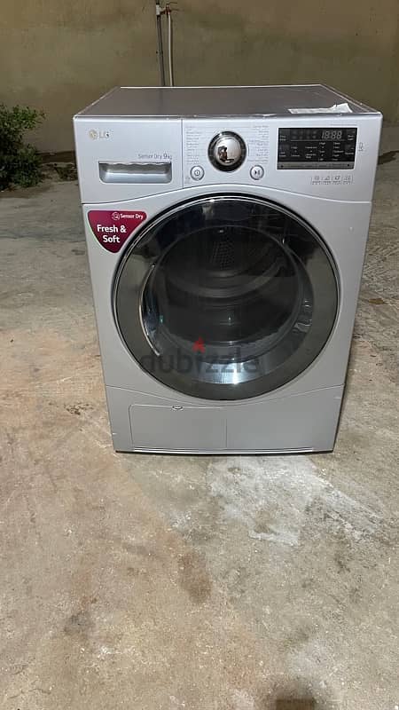 LG Sensor Dryer 9kg 3