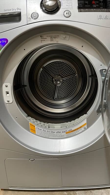 LG Sensor Dryer 9kg 4