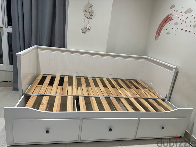 Ikea hemnes day bed with 3 drawers 5