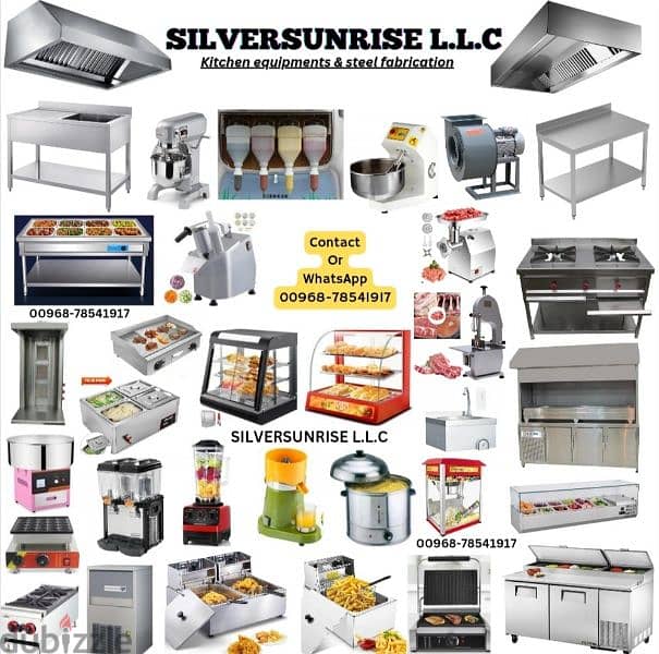 available juice shop equipments & fabricating steel table & sink . . . 4