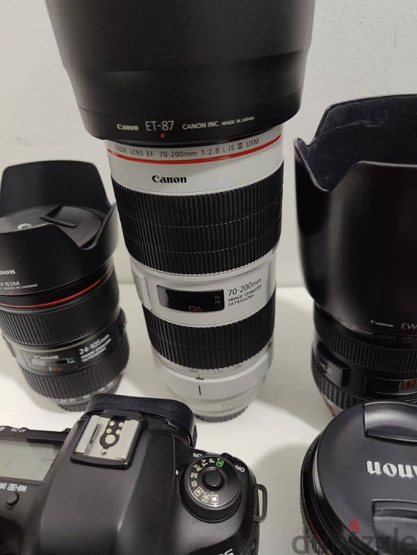 Canon R5 with warranty, 5D mark IV, EOS RP, 70-200mm mark iii & lens 4