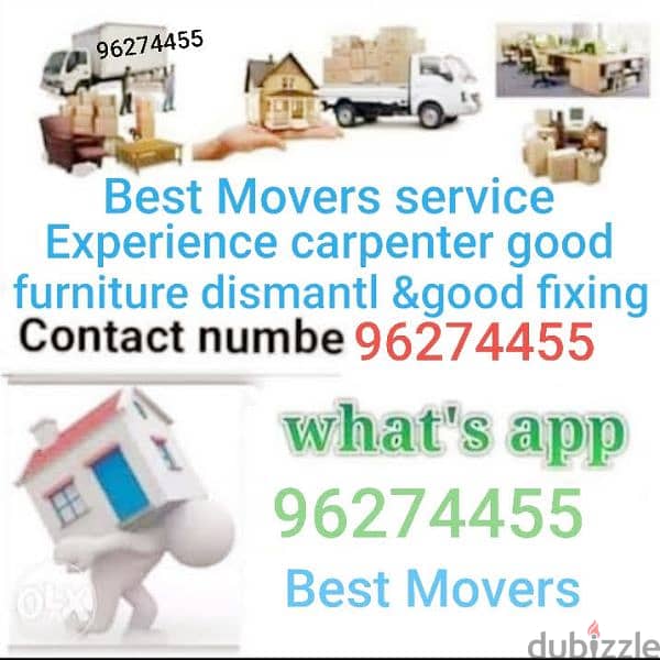 House shiffting Experience carpenter service h 0