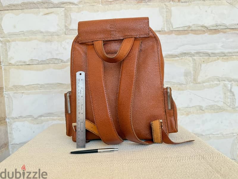 Handcrafted Genuine Goat Leather Backpack – Premium Quality, Stylish & 15