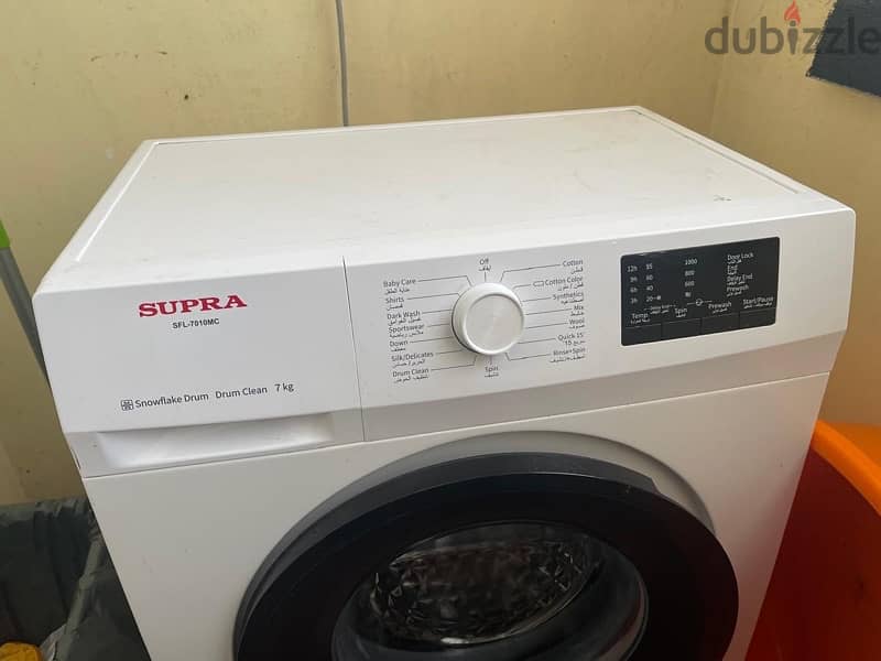 washing machine 7 KG made ( Supra ) 1