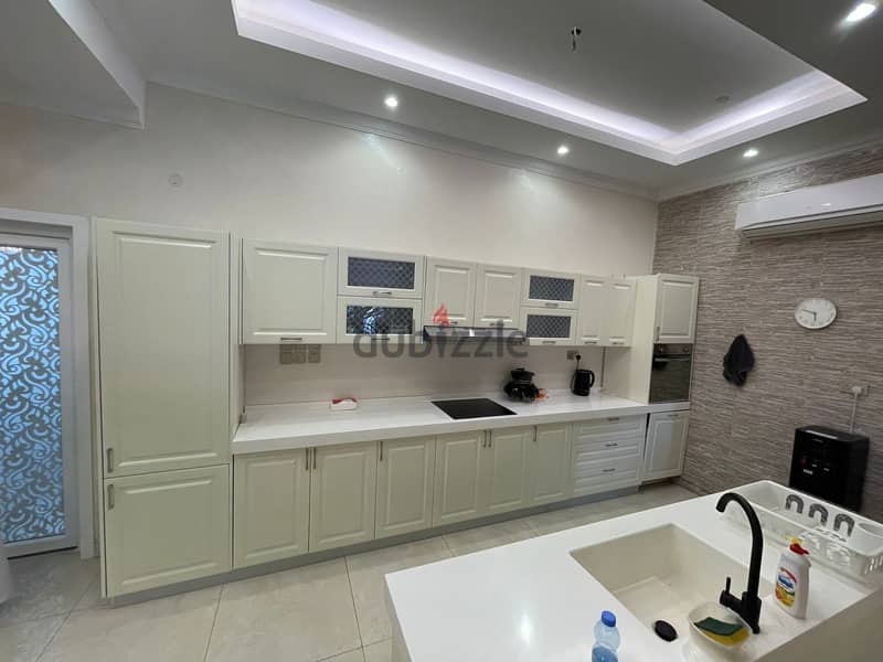 For Rent Fully Furnished 4 Bhk + 1  Villa In Al Qurum 5