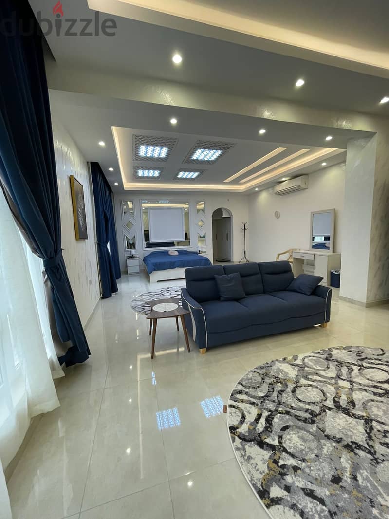 For Rent Fully Furnished 4 Bhk + 1  Villa In Al Qurum 12