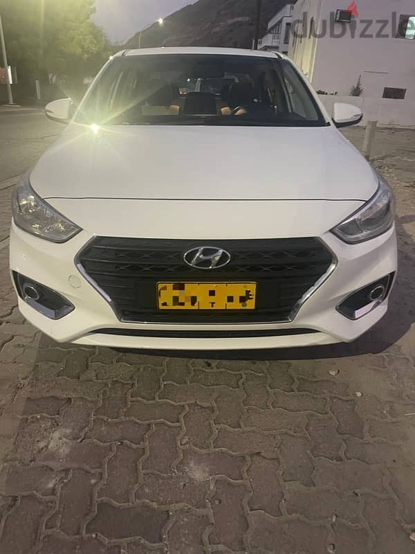 Hyundai Accent 2020 Model Monthly rent available for family or office 0