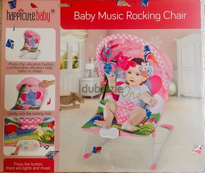 Baby walker music rocking chair 2