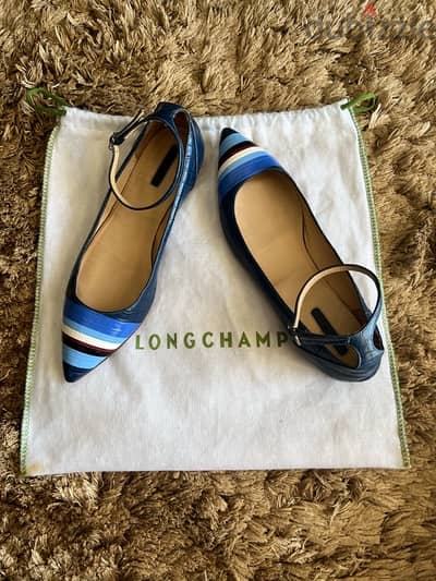 longchamp flat shoes