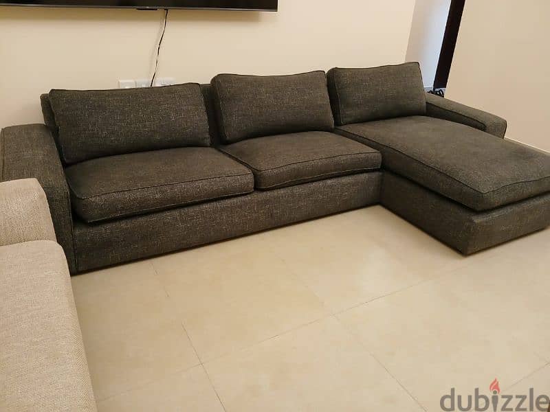 Lshape sofa 0