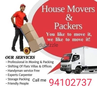 All Oman Muscat movers and packers house villa office store shifting