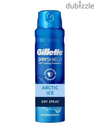 Gillette Dry shield Deodorant spray