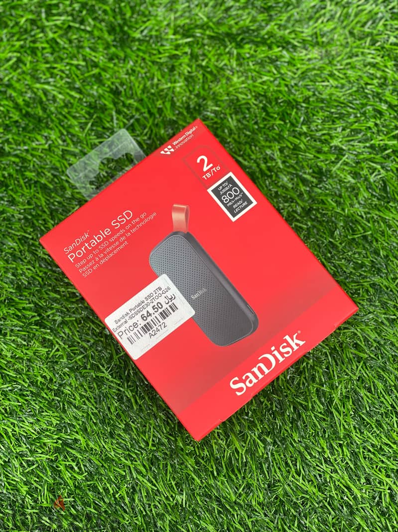 SanDisk Portable 2TB SSD UPTO 800 MB/s SPEED 1