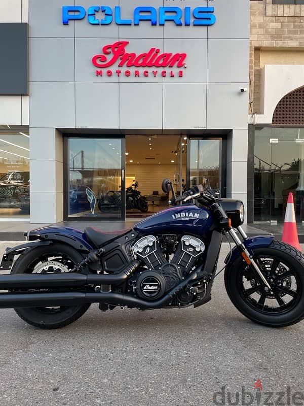 INDIAN SCOUT BOBBER 1