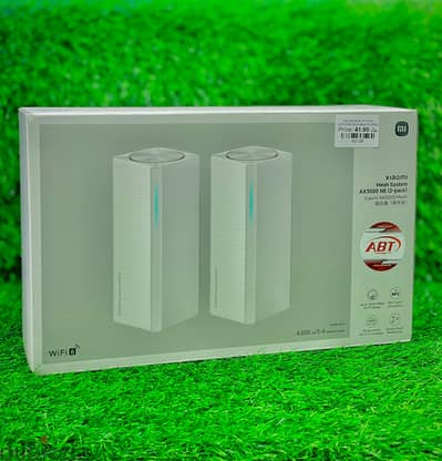 AX3000 NE(2-PACK) XIAOMI MESH SYSTEM  WHOLE HOME WI-FI 6 COVERAGE