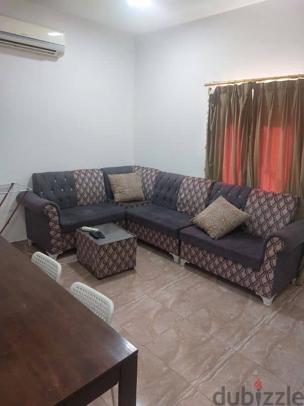 flat2bhk in elkhwair with all furniture included all bills 6