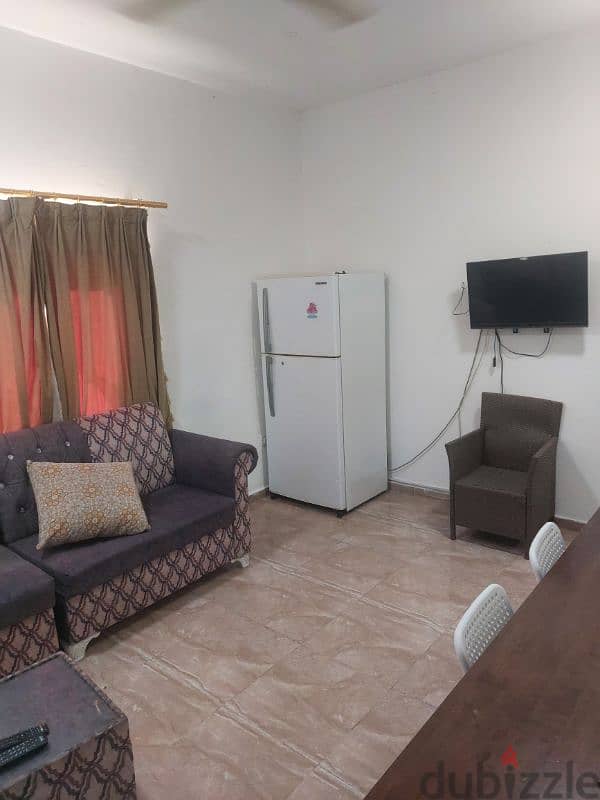 flat2bhk in elkhwair with all furniture included all bills 8