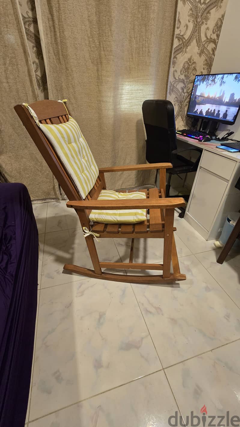 Wooden Rocking Chair 1