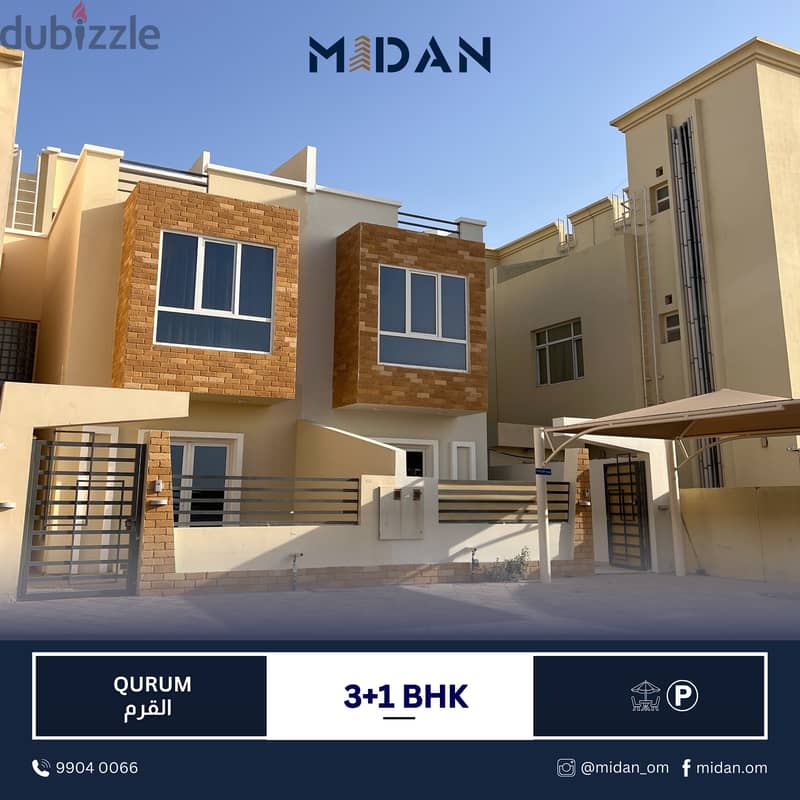 QURUM | BEAUTIFUL 3+1 BR TOWNHOUSE 0