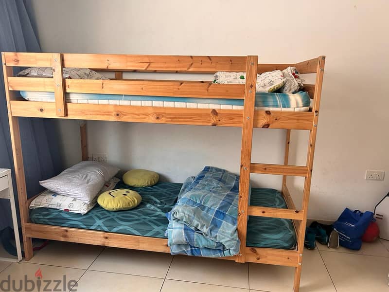 IKEA Bunk Bed for sale with IKEA matress 1