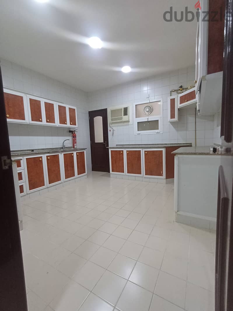 Spacious 3BR flat with FREE GAS,GYM & ACs next to KHUWAIR SQUARE 9