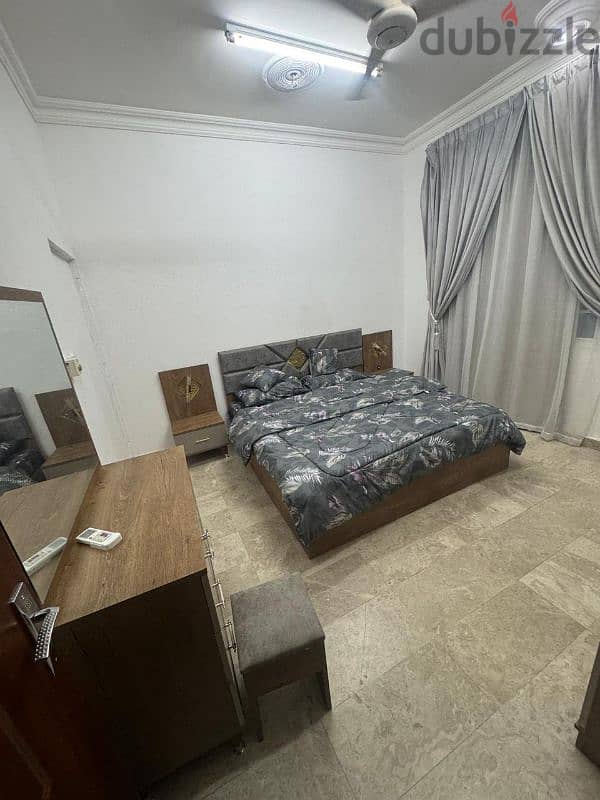 Apartment 2 bhk  fully furnished includ billsغرفه وصاله وحمام ومطبخ ش 1