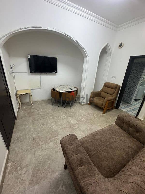 Apartment 2 bhk  fully furnished includ billsغرفه وصاله وحمام ومطبخ ش 3