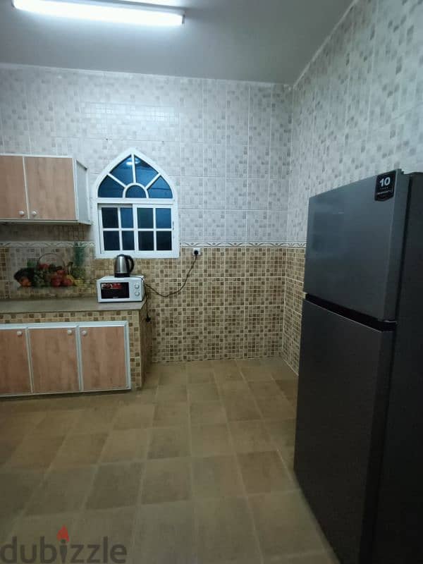 Apartment 2 bhk  fully furnished includ billsغرفه وصاله وحمام ومطبخ ش 9