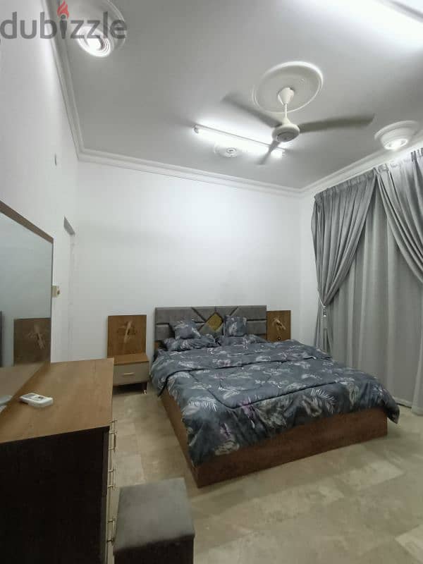 Apartment 2 bhk  fully furnished includ billsغرفه وصاله وحمام ومطبخ ش 12