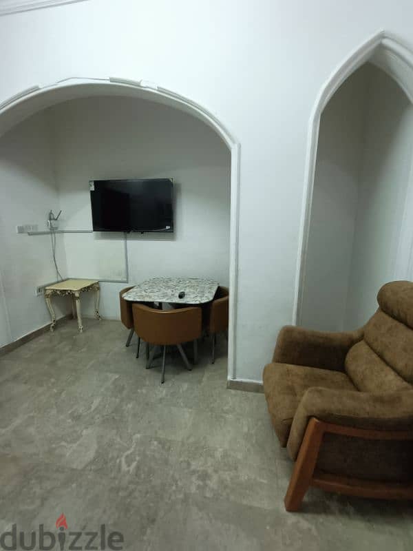 Apartment 2 bhk  fully furnished includ billsغرفه وصاله وحمام ومطبخ ش 16