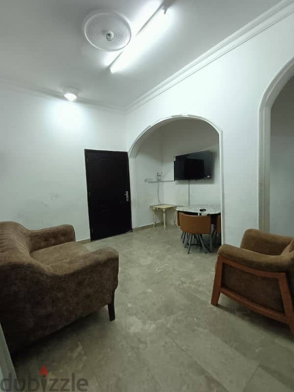 Apartment 2 bhk  fully furnished includ billsغرفه وصاله وحمام ومطبخ ش 17