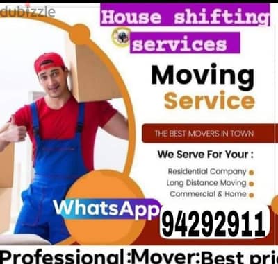 Movers house shifting Carpenter3,7,10 ton vehicles شحن۔ نقل عام آثاث