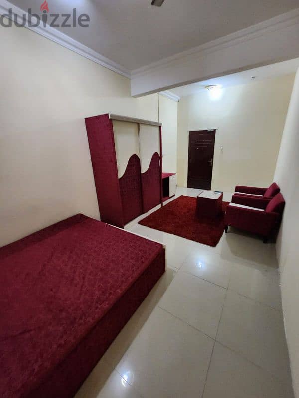 Furnished studio, Al Khuwair 33, near Luqaimat Restaurant 3