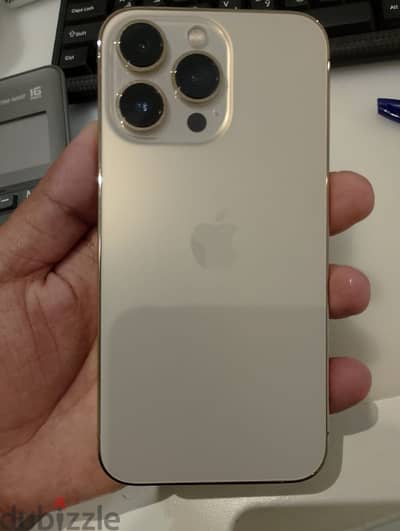 13 pro 512GB neat and clean gold color