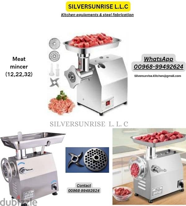 meat mincer 12,22,32 available 0