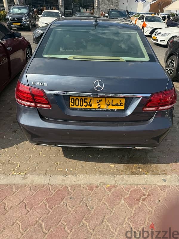 Mercedes-Benz E200 2015 Oman Agency 0