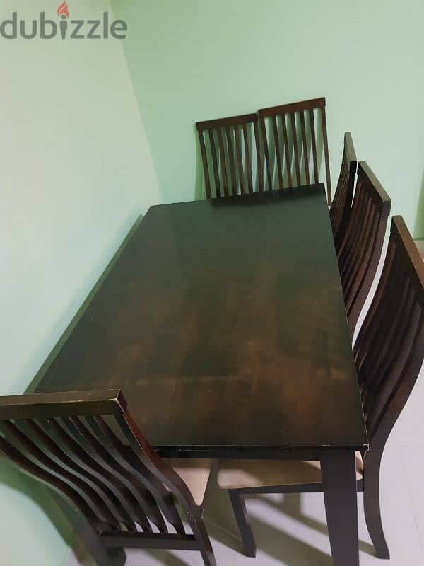 dining table with 6 chairs 1