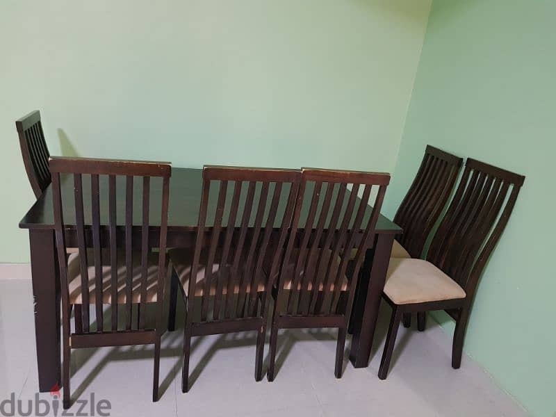 dining table with 6 chairs 2