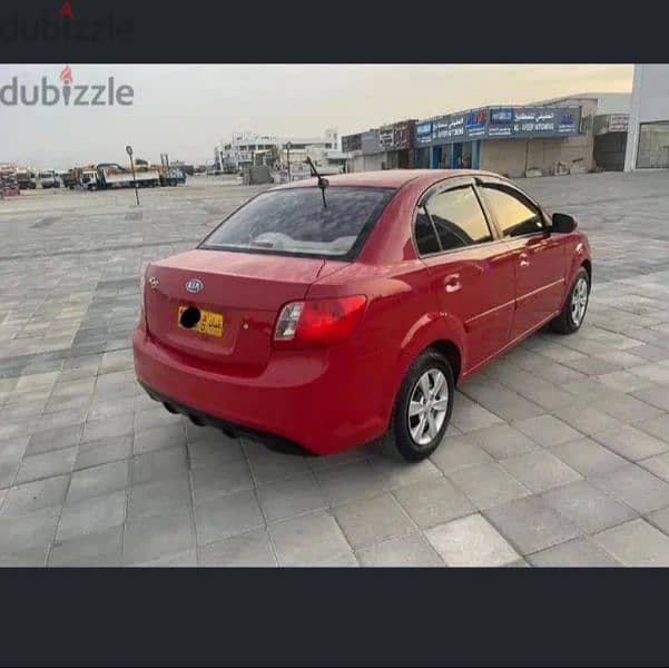 Kia Rio on rent 110 OMR 1