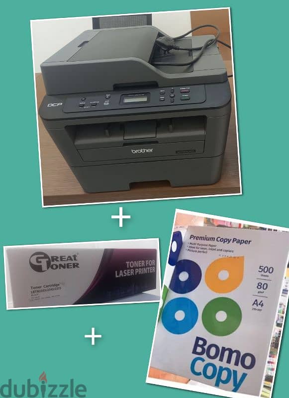 Brother Printer DCP - L2540 DW (Used) 2