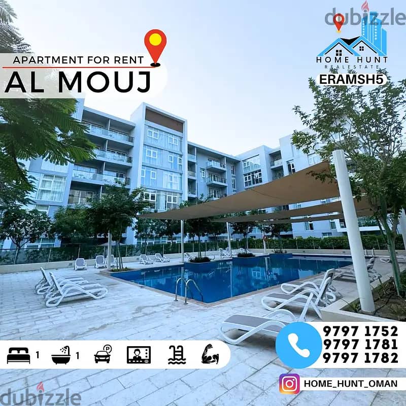 AL MOUJ | LUXURIOUS 1BHK APARTMENT WITH SEA VIEW FOR RENT 0