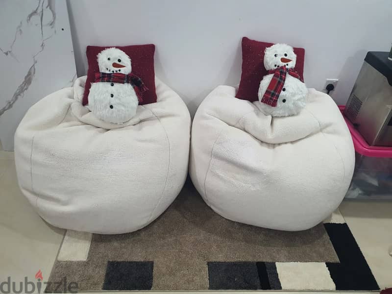 The Greatest things come in Pairs! Beanbags, pillows and Snowmen! 0