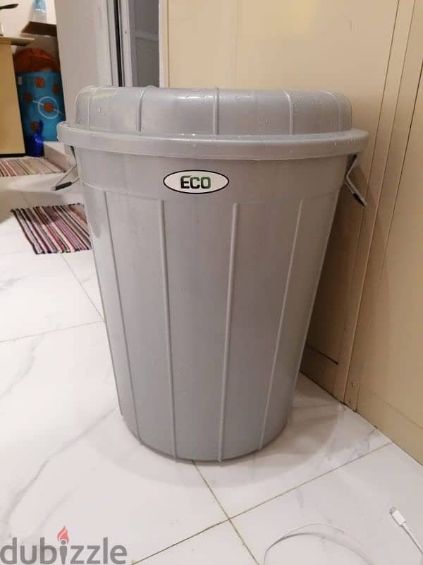 Plastic Bucket For Water Storage Like New For Sale Just. 1 OMR 1